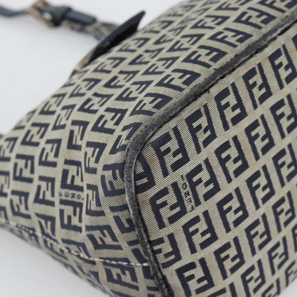 Fendi Navy Zucchino Baguette