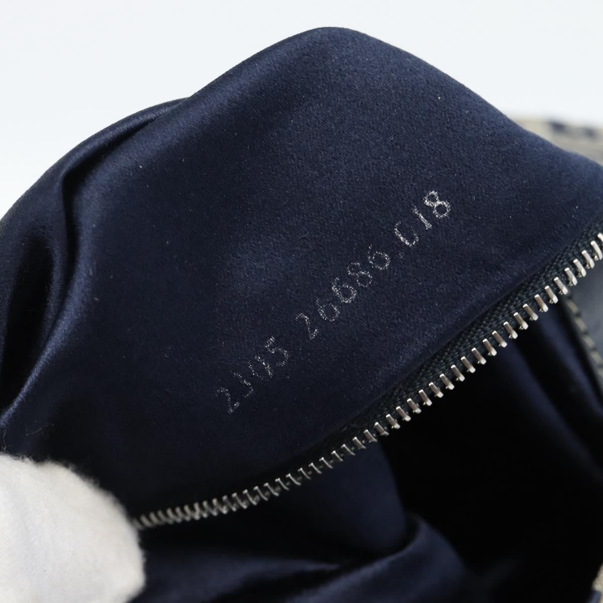 Fendi Navy Zucchino Baguette