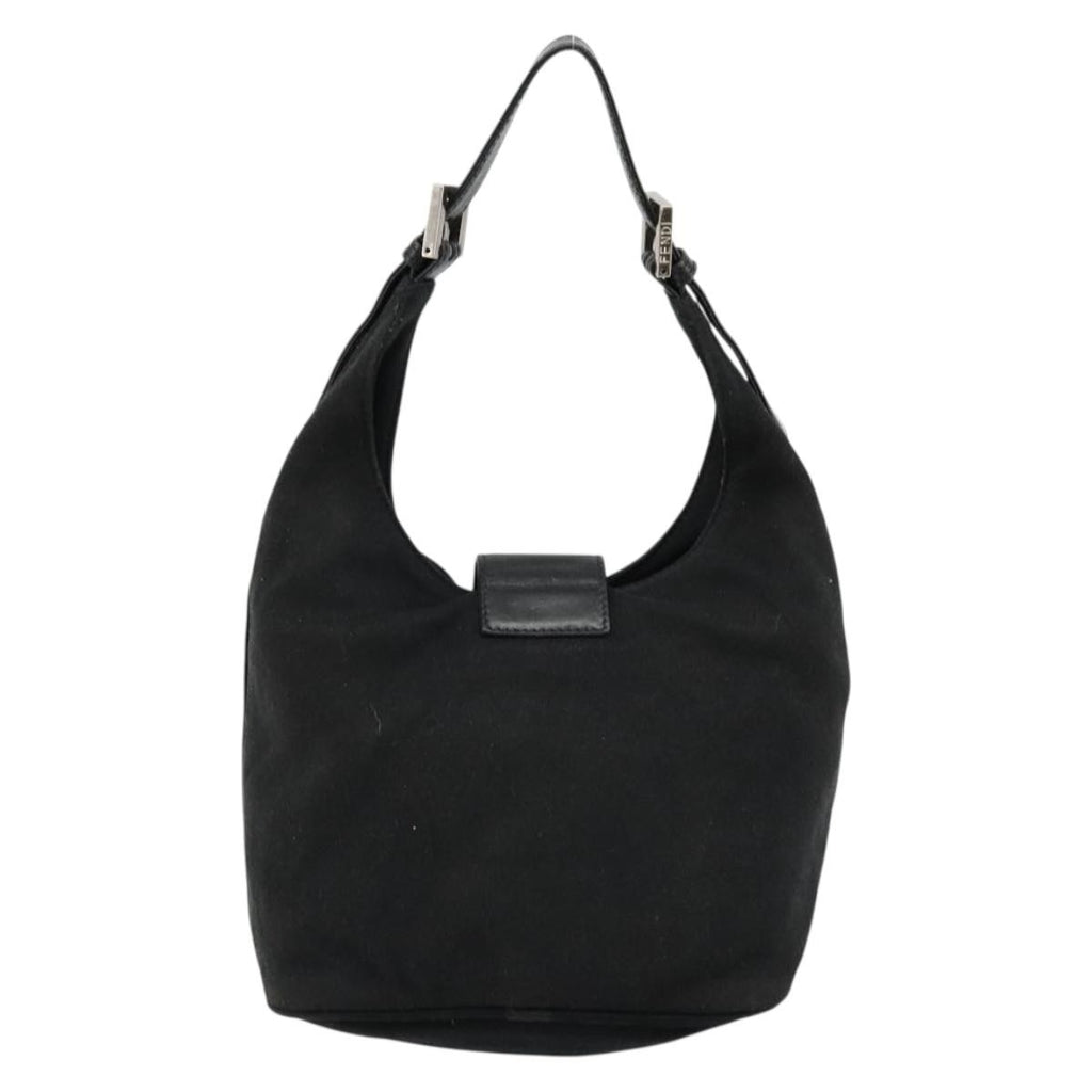 Fendi Black Shoulder Baguette