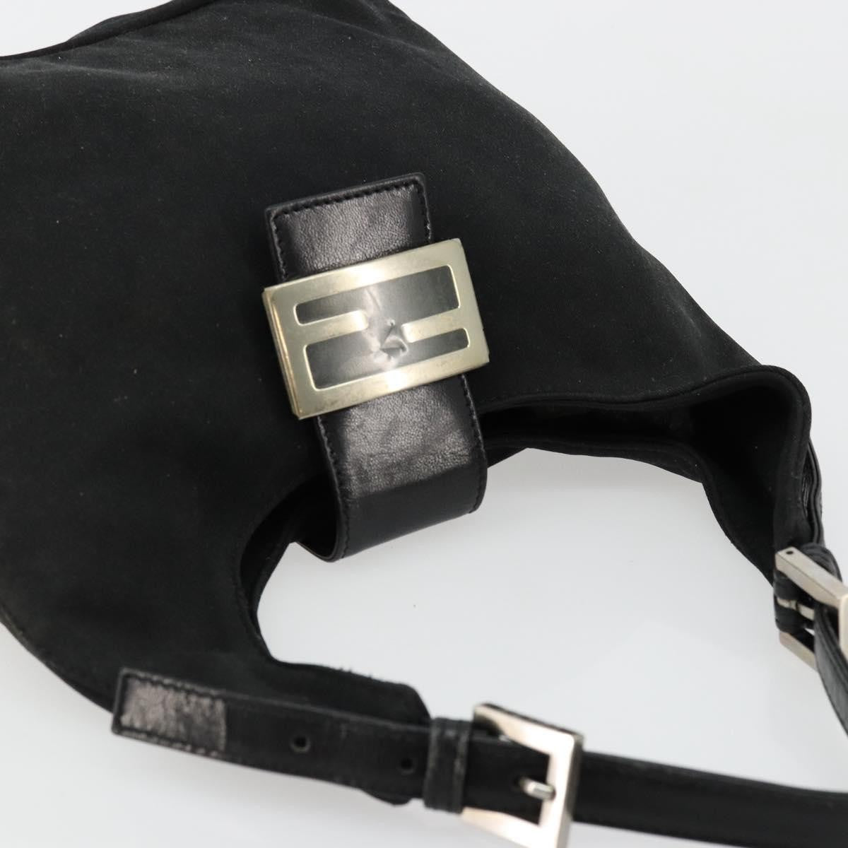 Fendi Black Shoulder Baguette