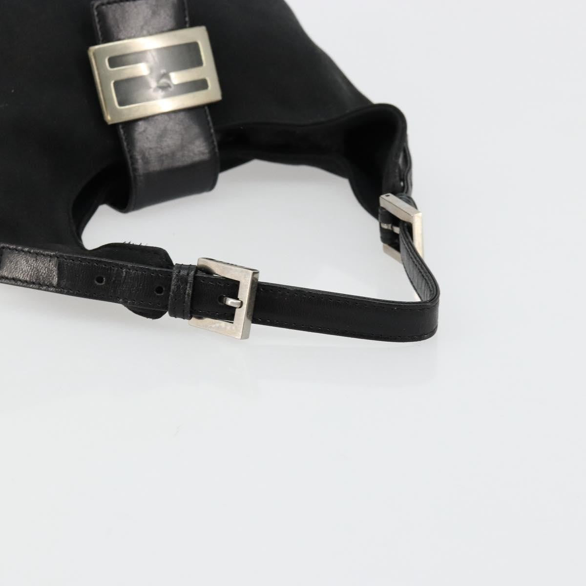 Fendi Black Shoulder Baguette