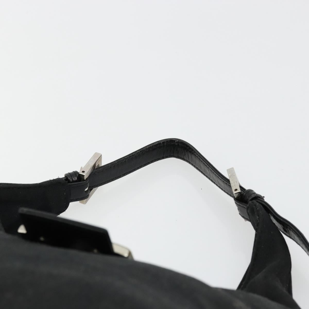 Fendi Black Shoulder Baguette