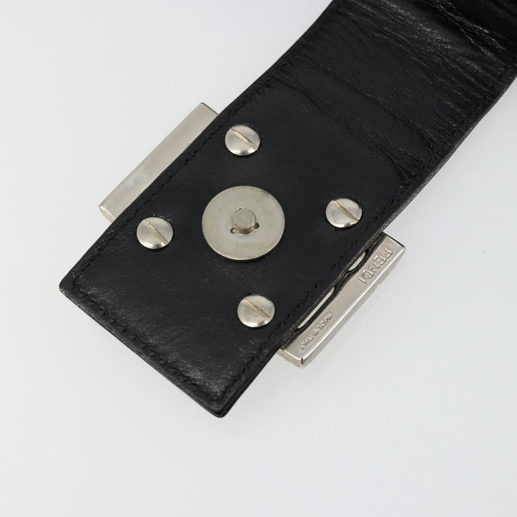 Fendi Black Shoulder Baguette