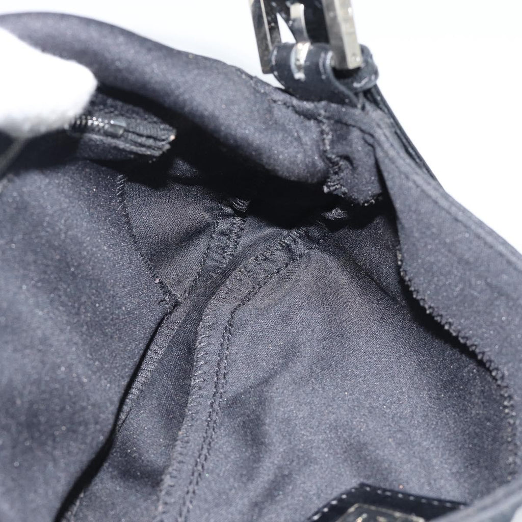 Fendi Black Nylon Baguette