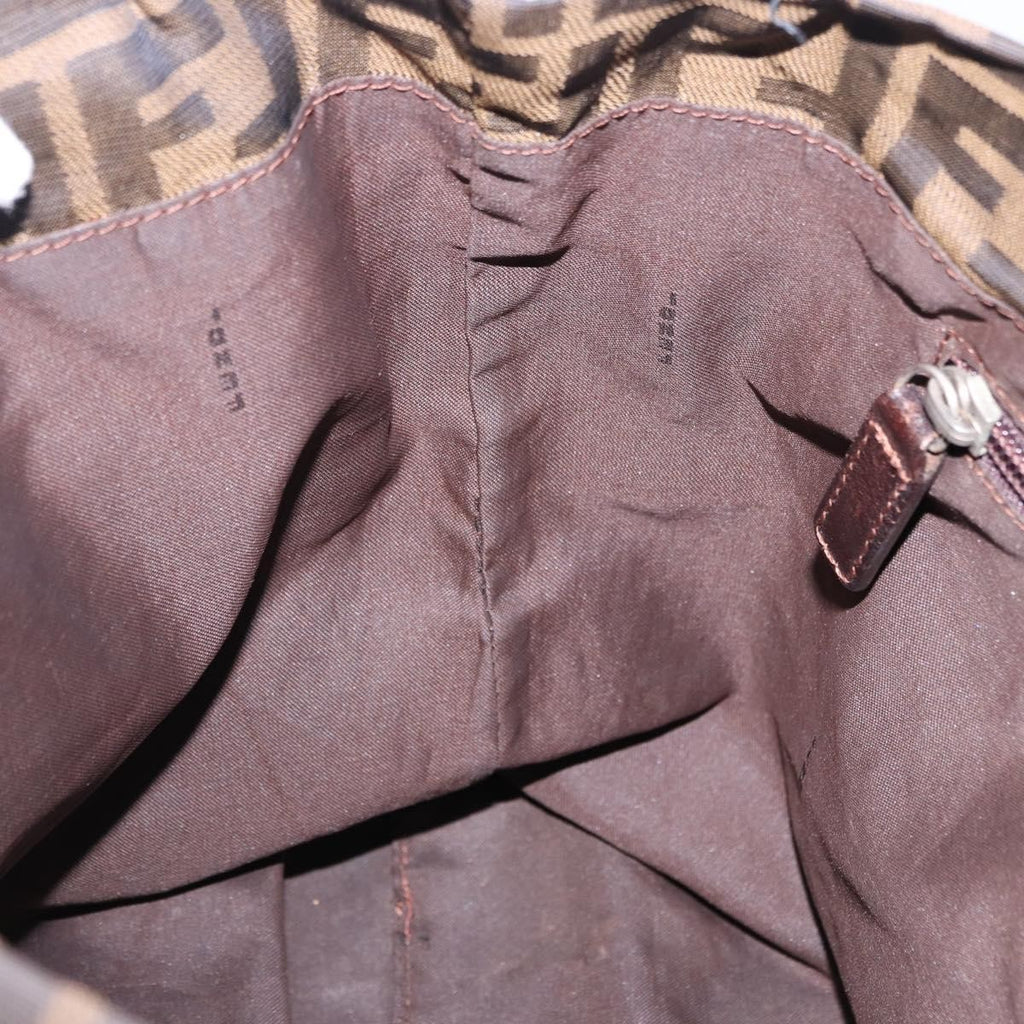 Fendi Brown Zucca Tote
