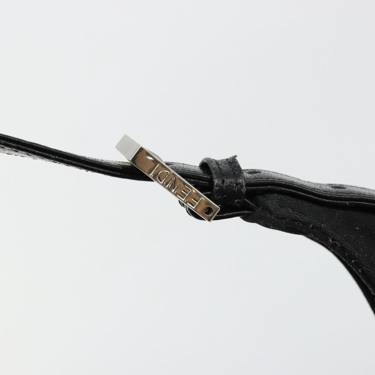 Fendi Black Shoulder Baguette