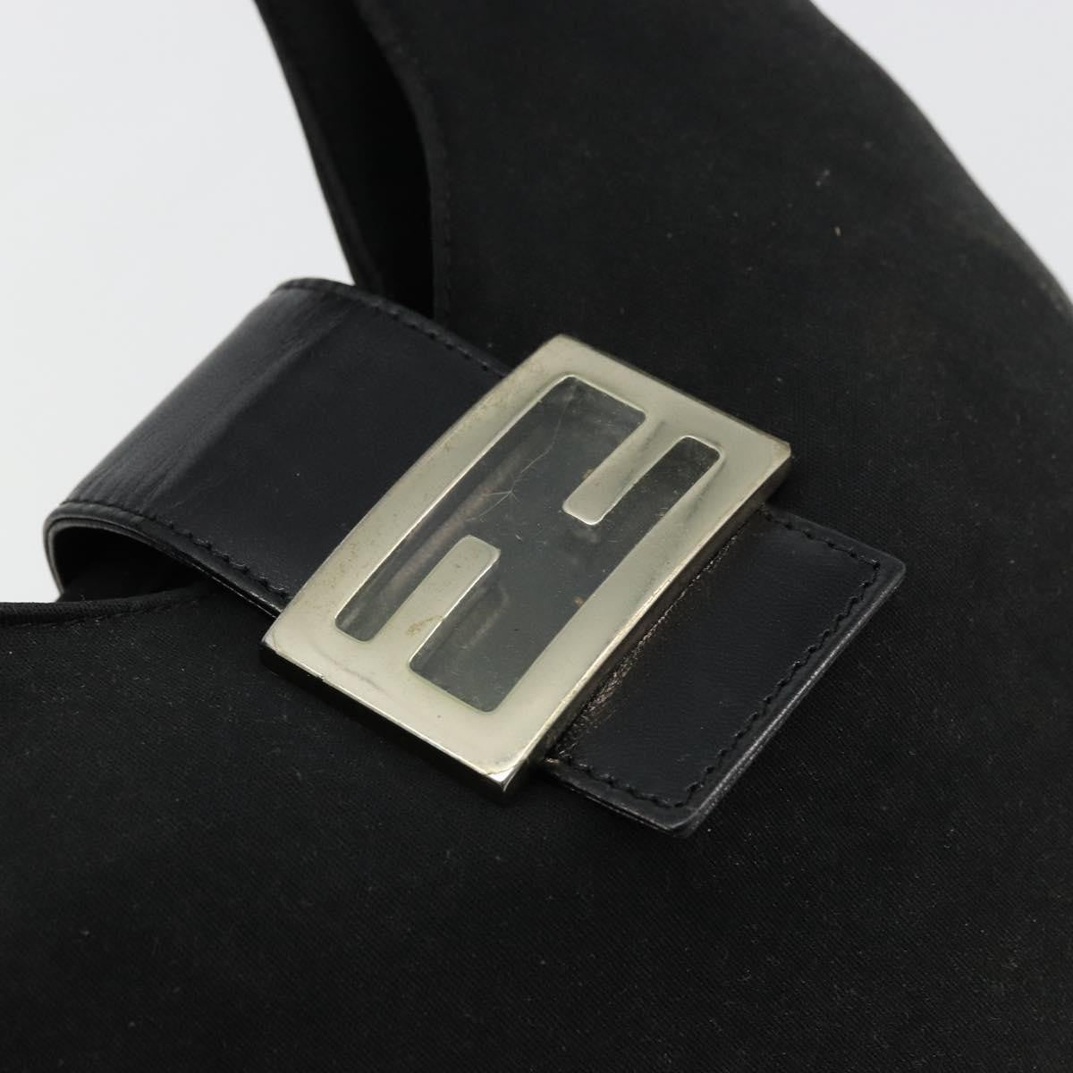 Fendi Black Shoulder Baguette
