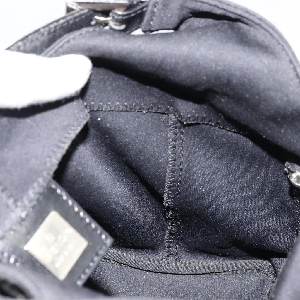 Fendi Black Shoulder Baguette