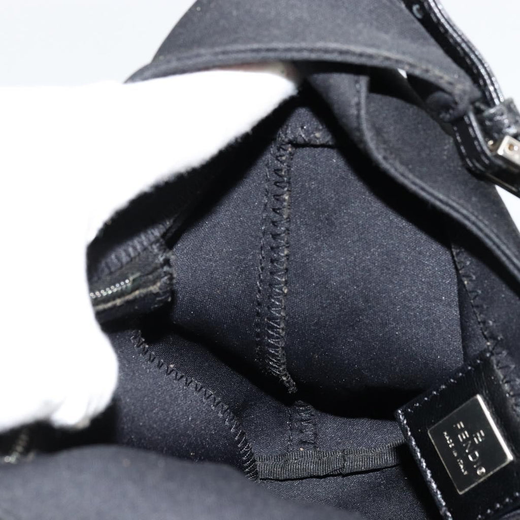Fendi Black Shoulder Baguette