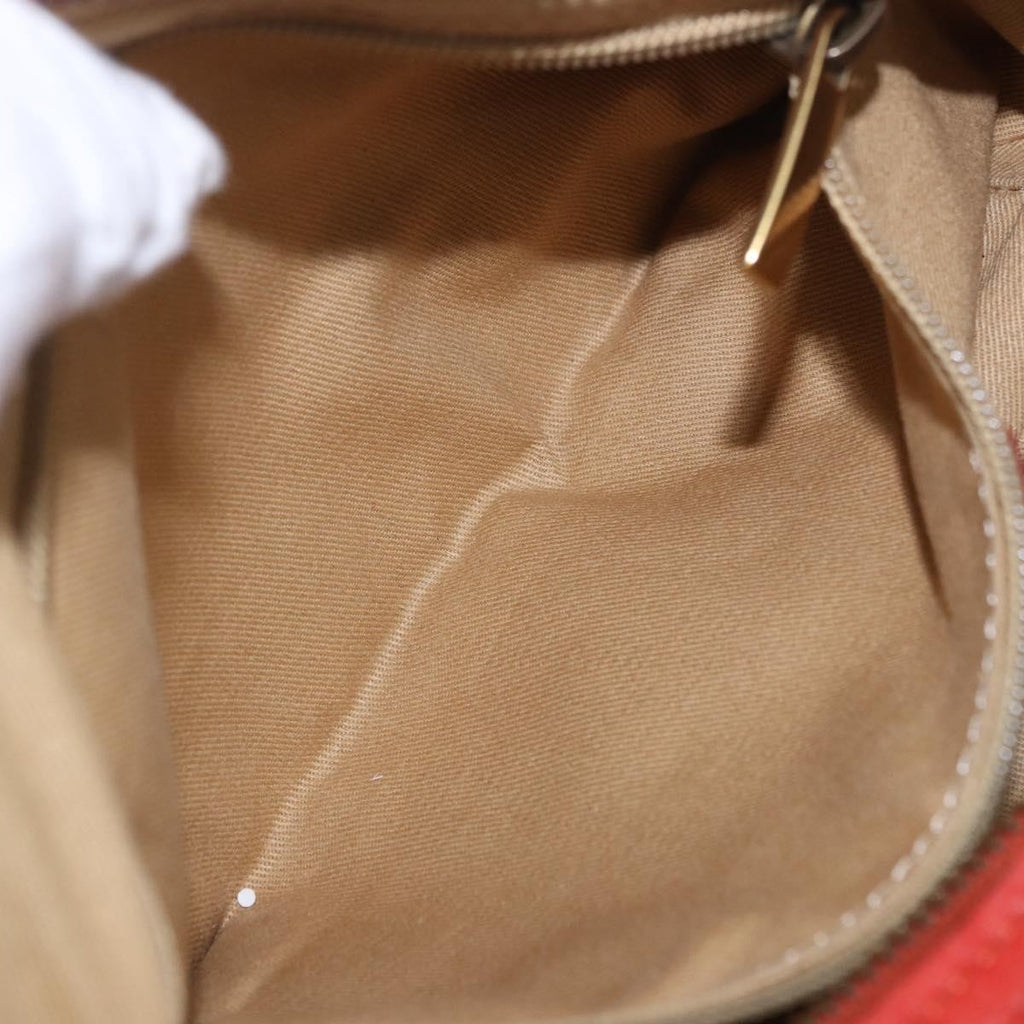 Ferragamo Red Leather Hobo Bag
