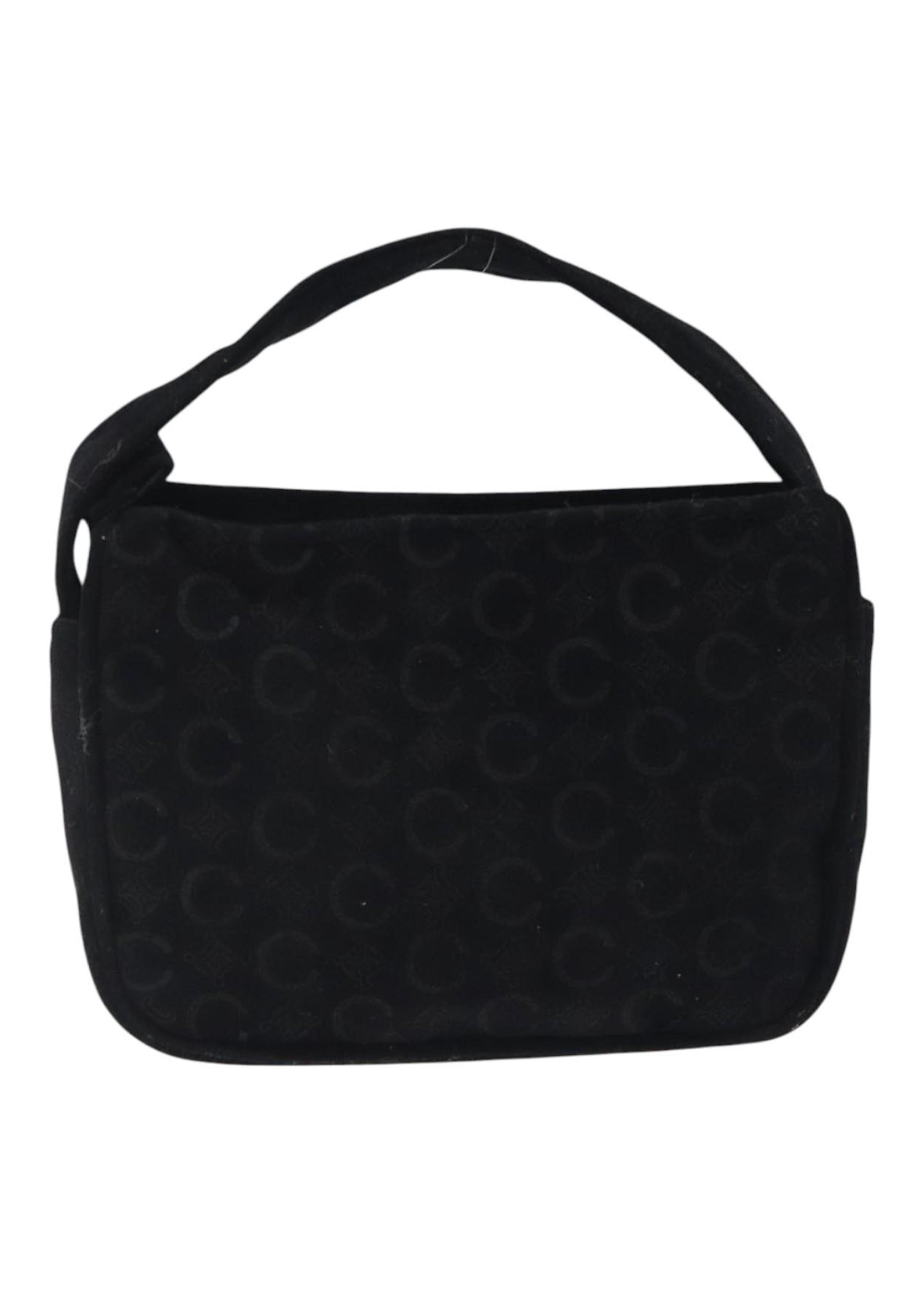 Celine Black Suede Mini Bag