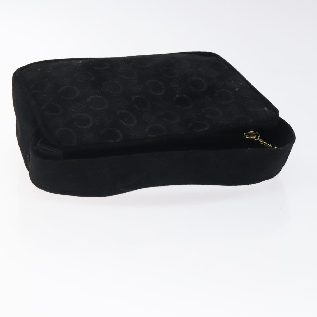 Celine Black Suede Mini Bag