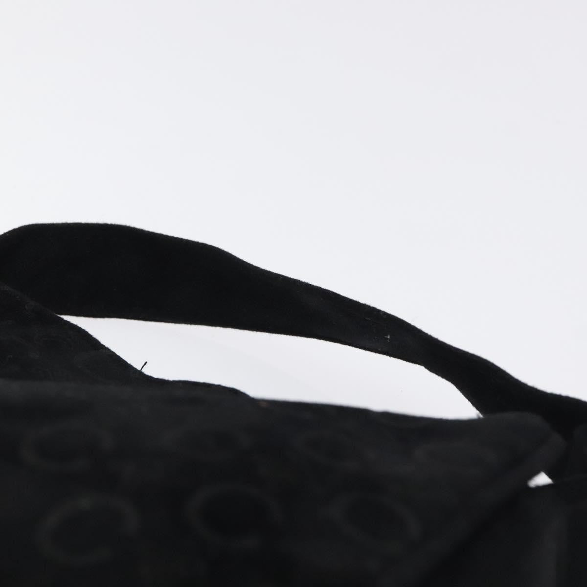 Celine Black Suede Mini Bag