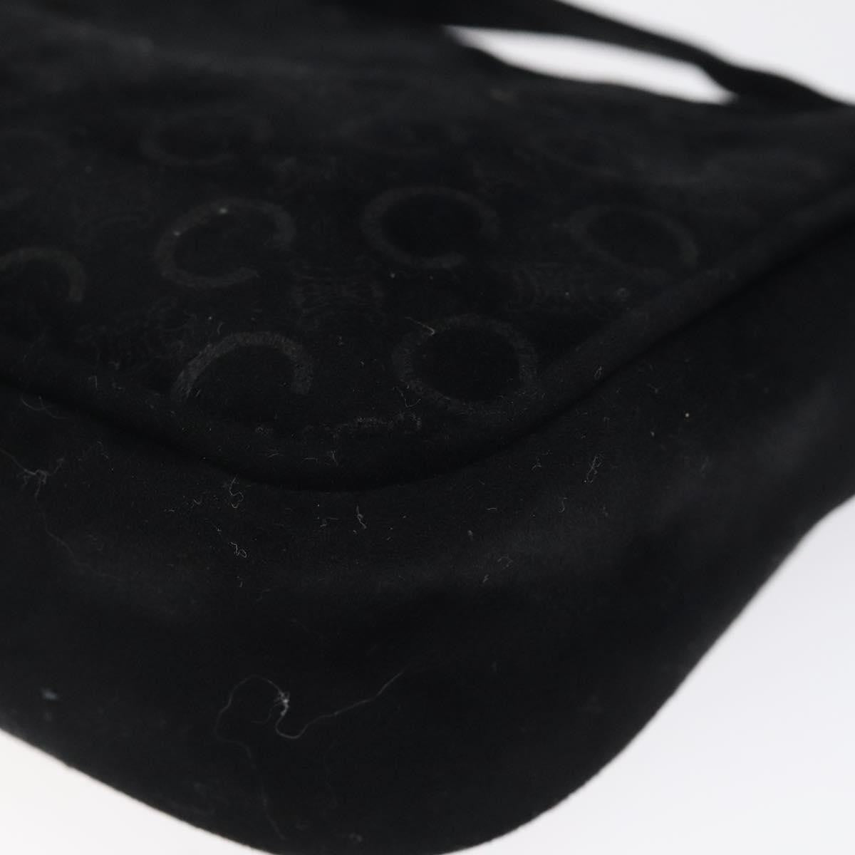 Celine Black Suede Mini Bag