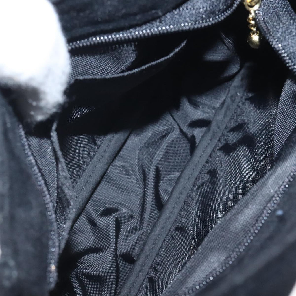 Celine Black Suede Mini Bag