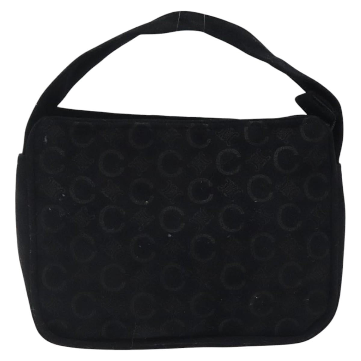 Celine Black Suede Mini Bag