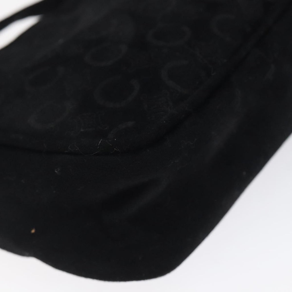 Celine Black Suede Mini Bag