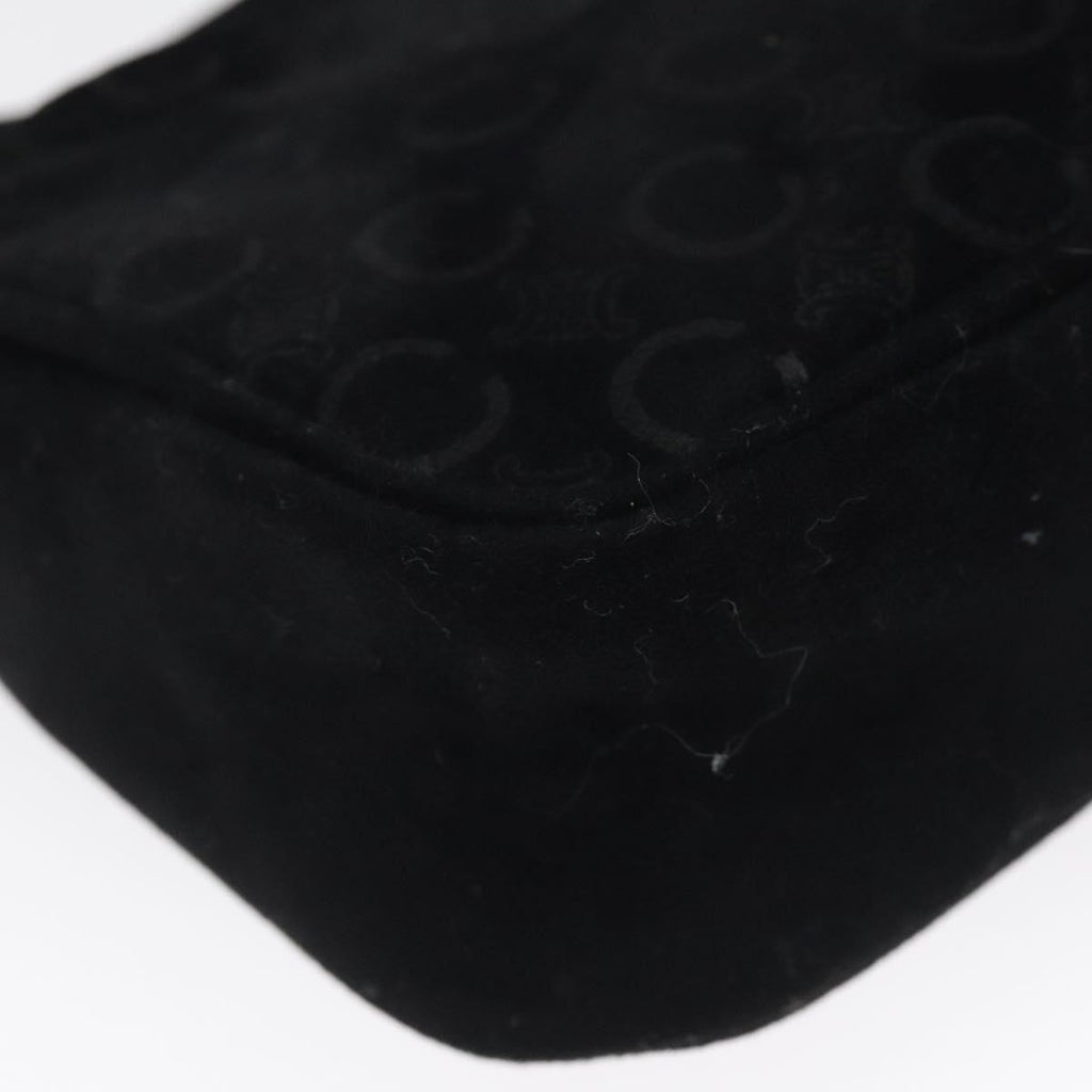 Celine Black Suede Mini Bag