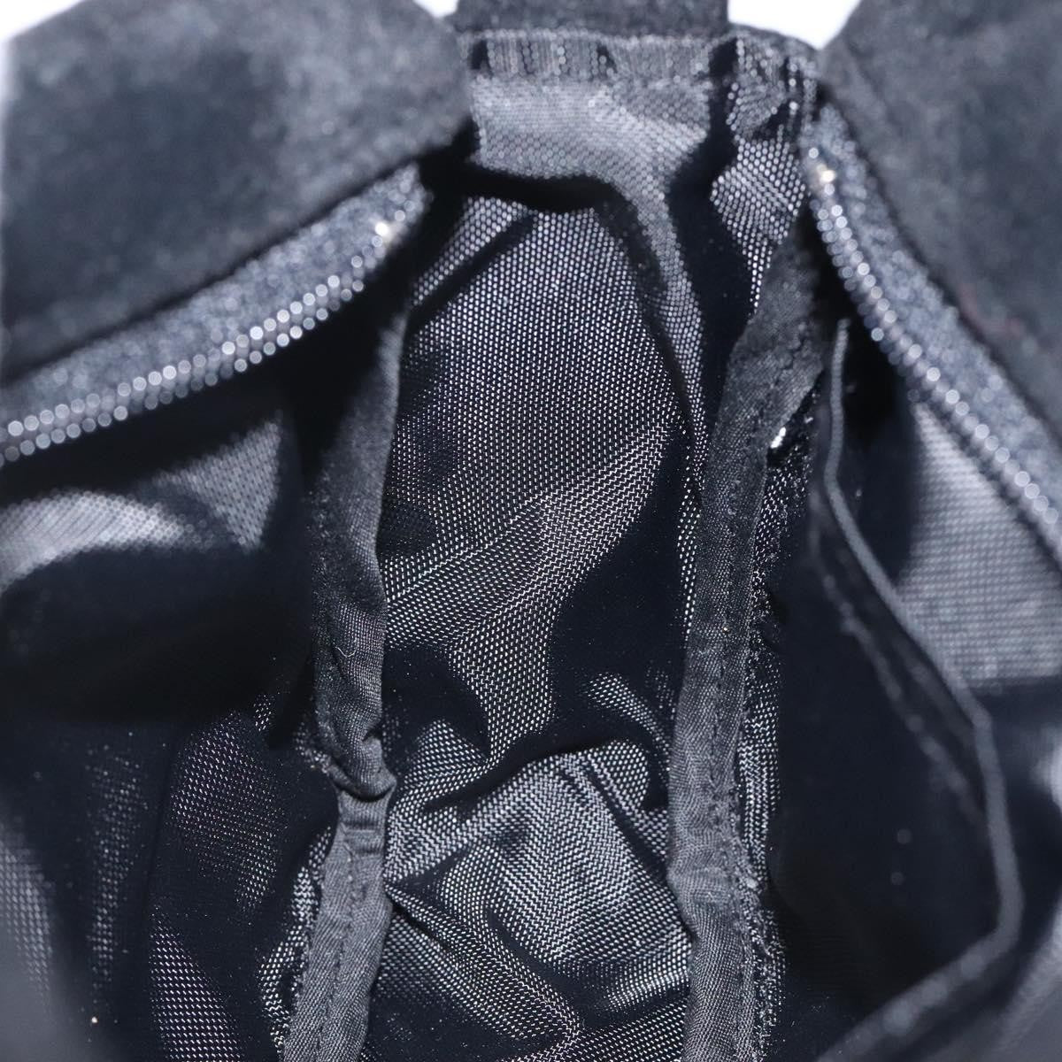 Celine Black Suede Mini Bag