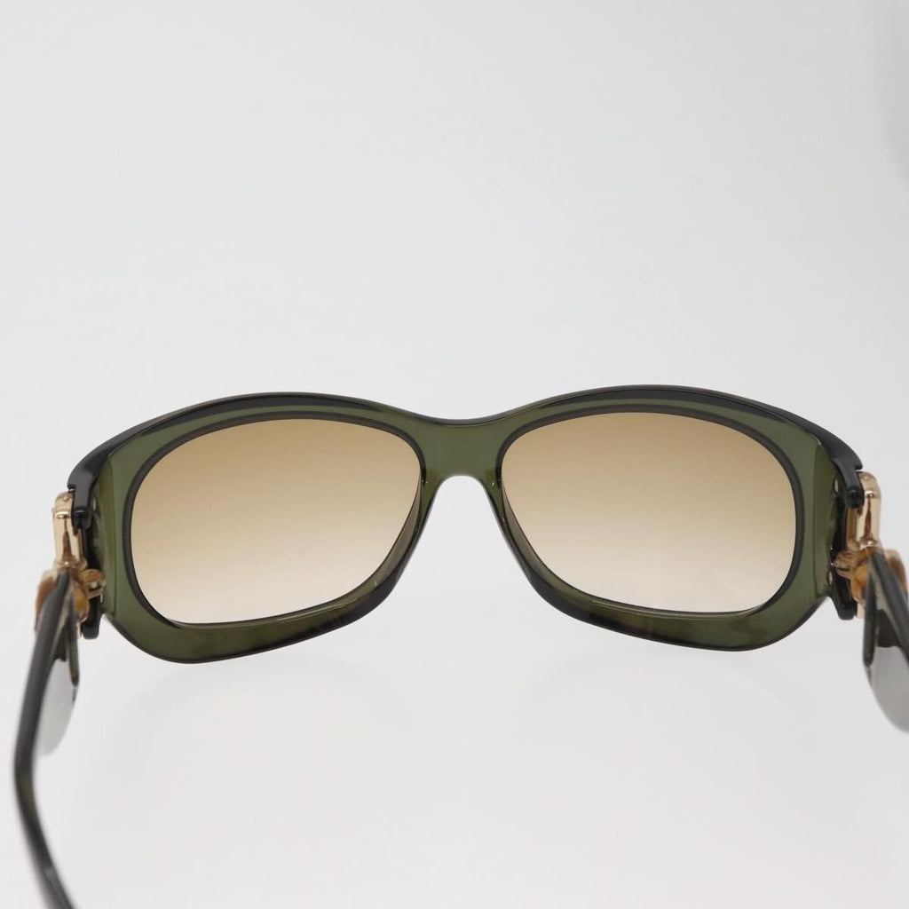 Gucci Green Bamboo Sunglasses
