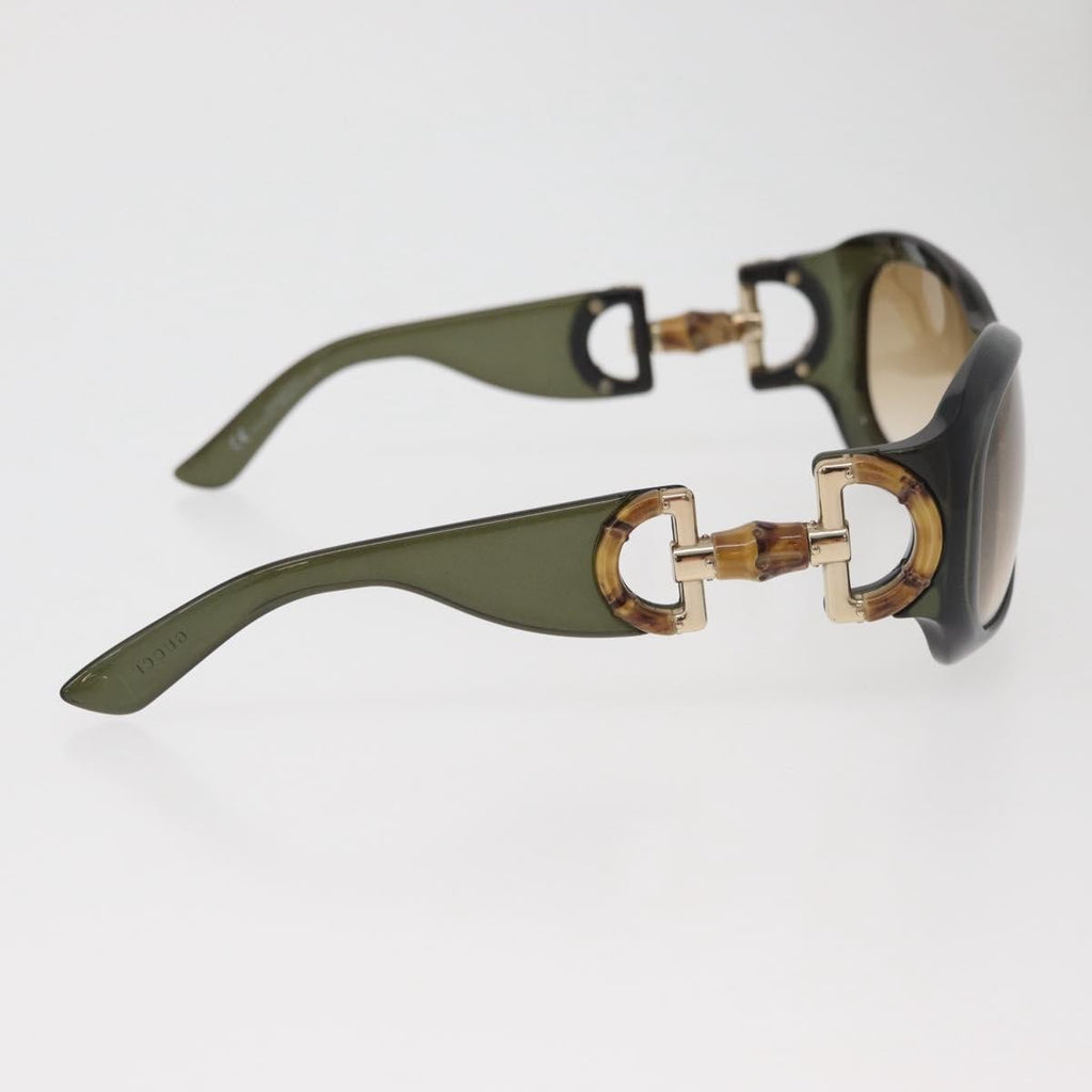 Gucci Green Bamboo Sunglasses
