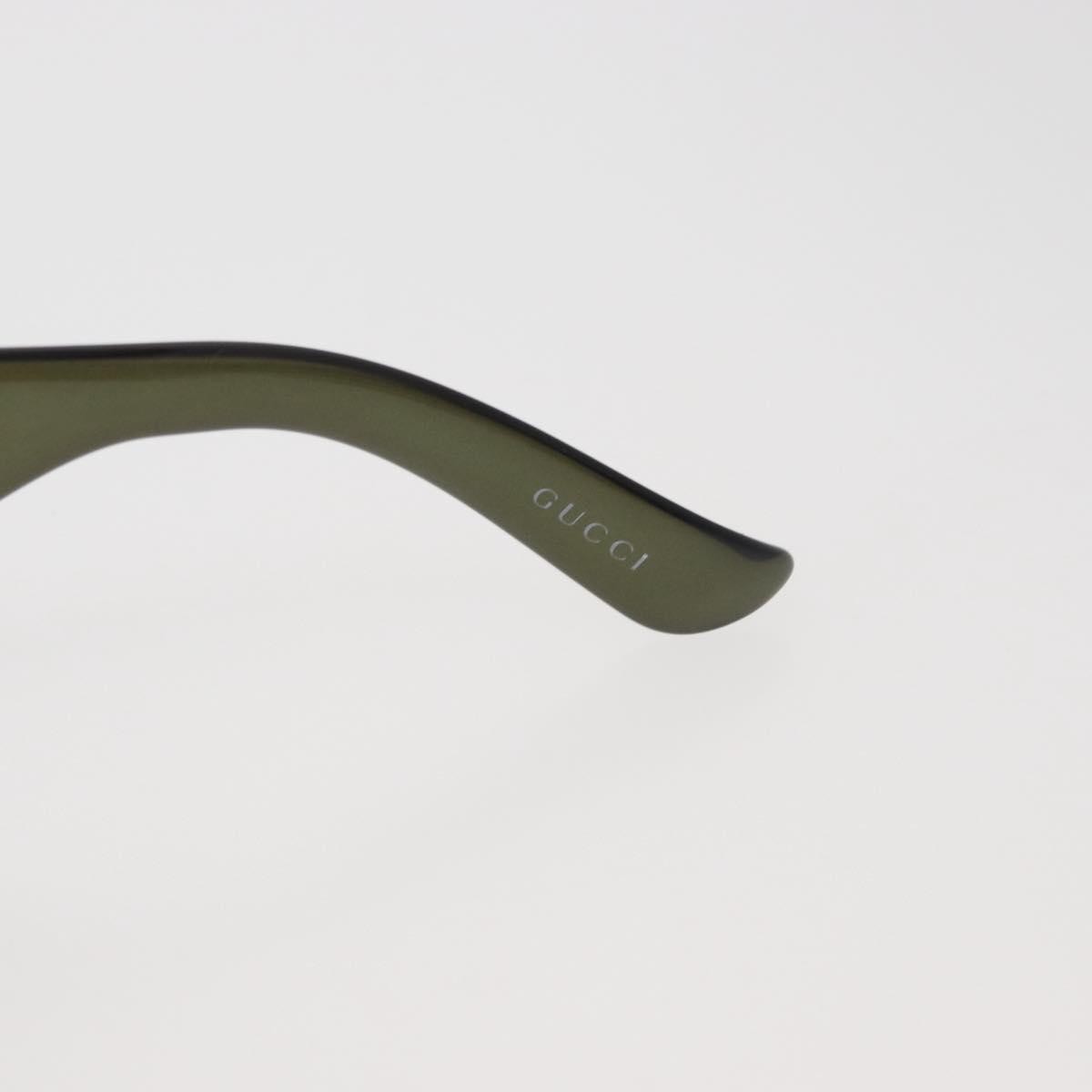 Gucci Green Bamboo Sunglasses