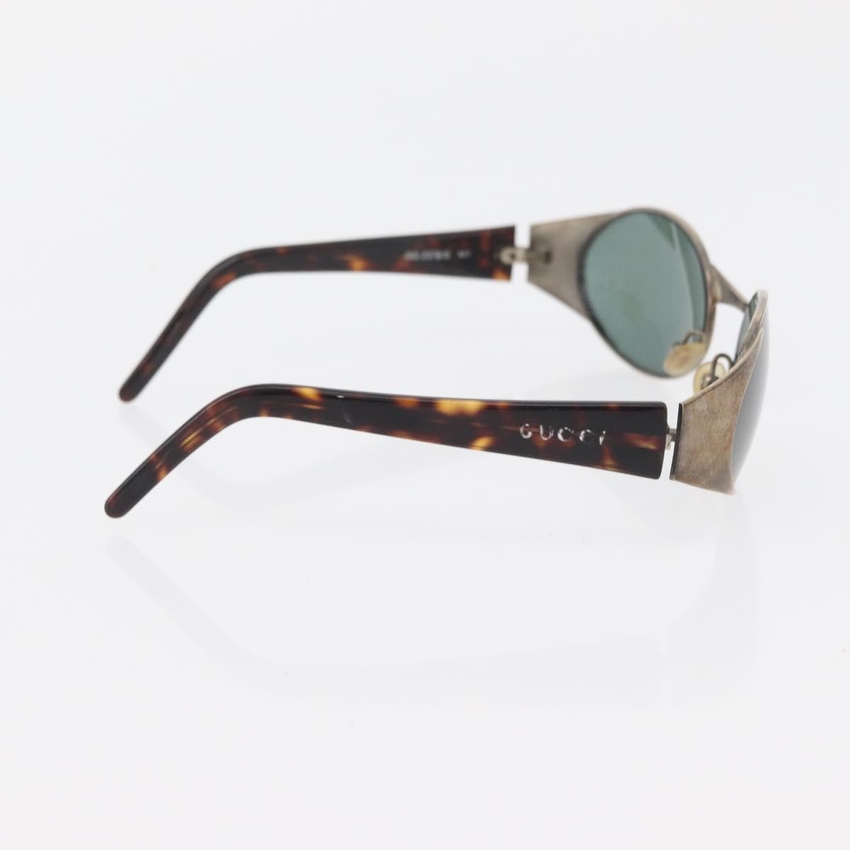 Gucci Silver and Blue Sunglasses