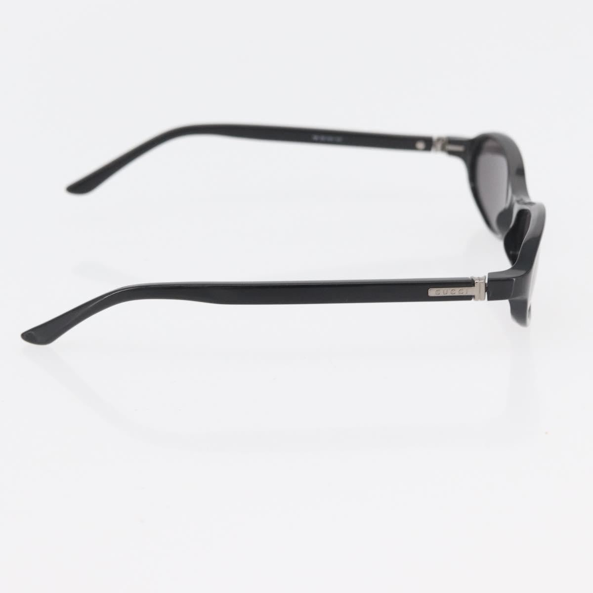 Gucci Black Oval Sunglasses
