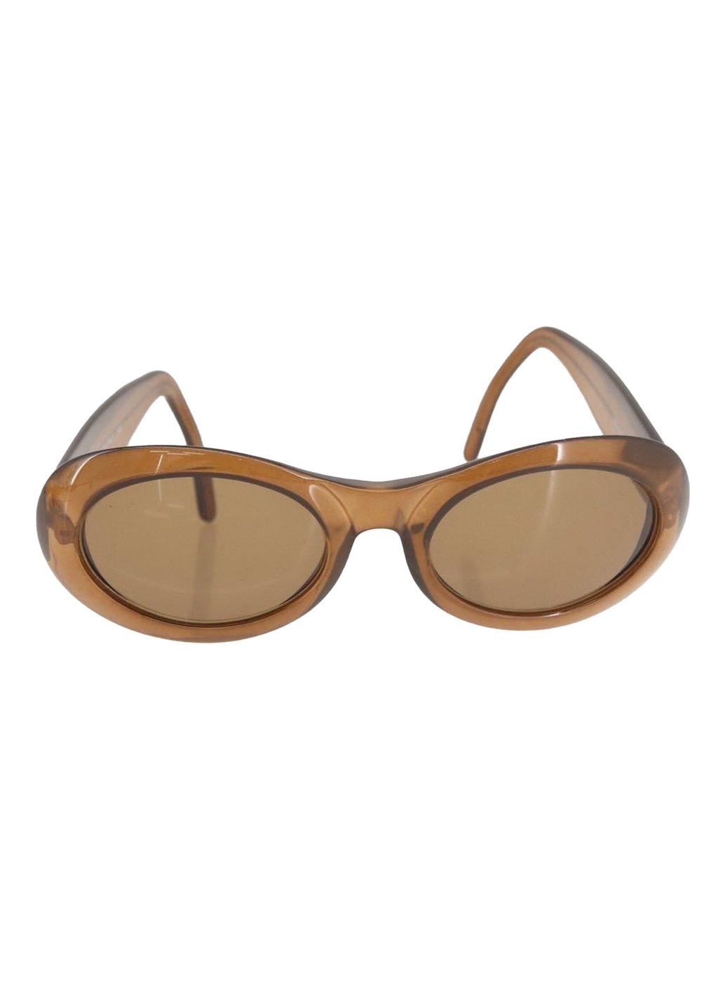 Gucci Round Brown Sunglasses