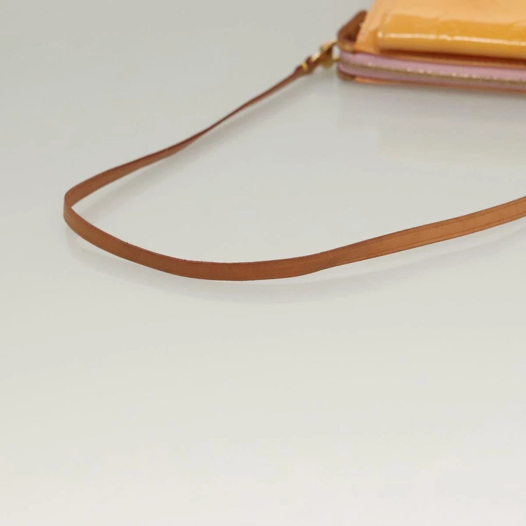 Louis Vuitton Orange Vernis Handbag