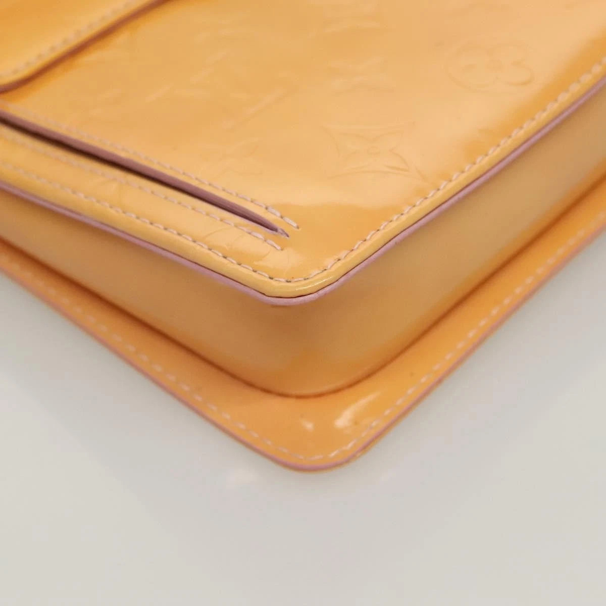 Louis Vuitton Orange Vernis Handbag