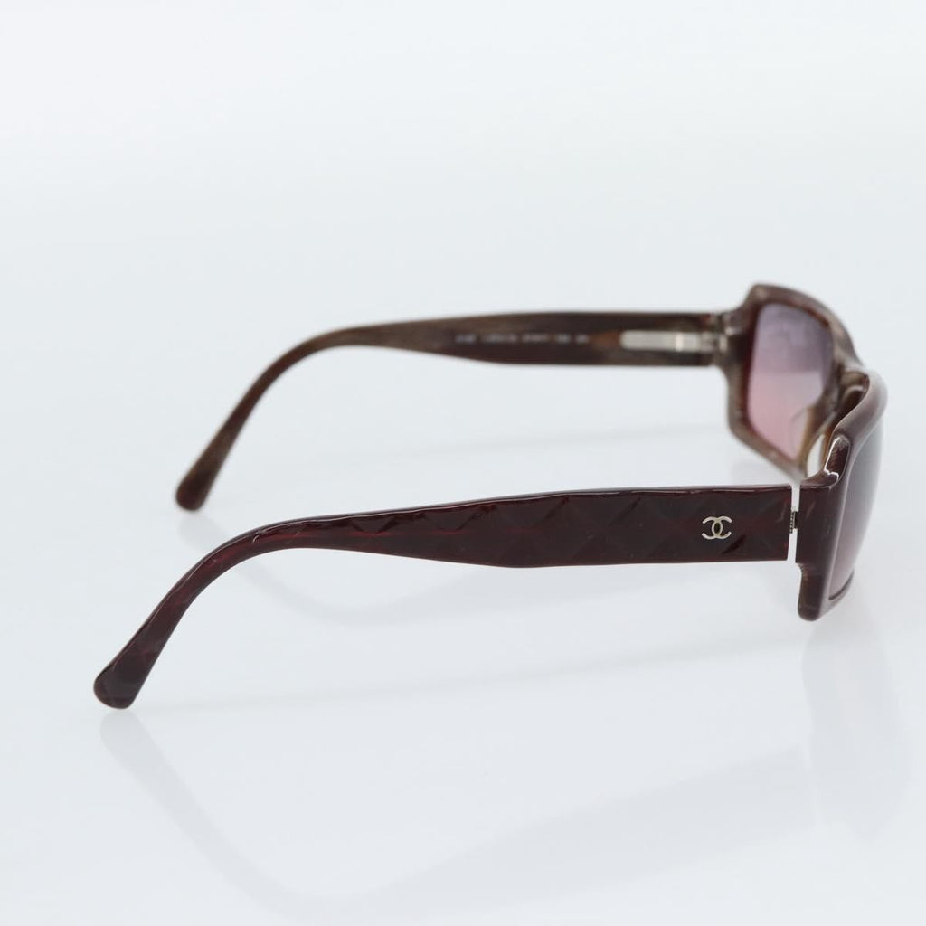 Chanel Brown Quilted Sunglasses