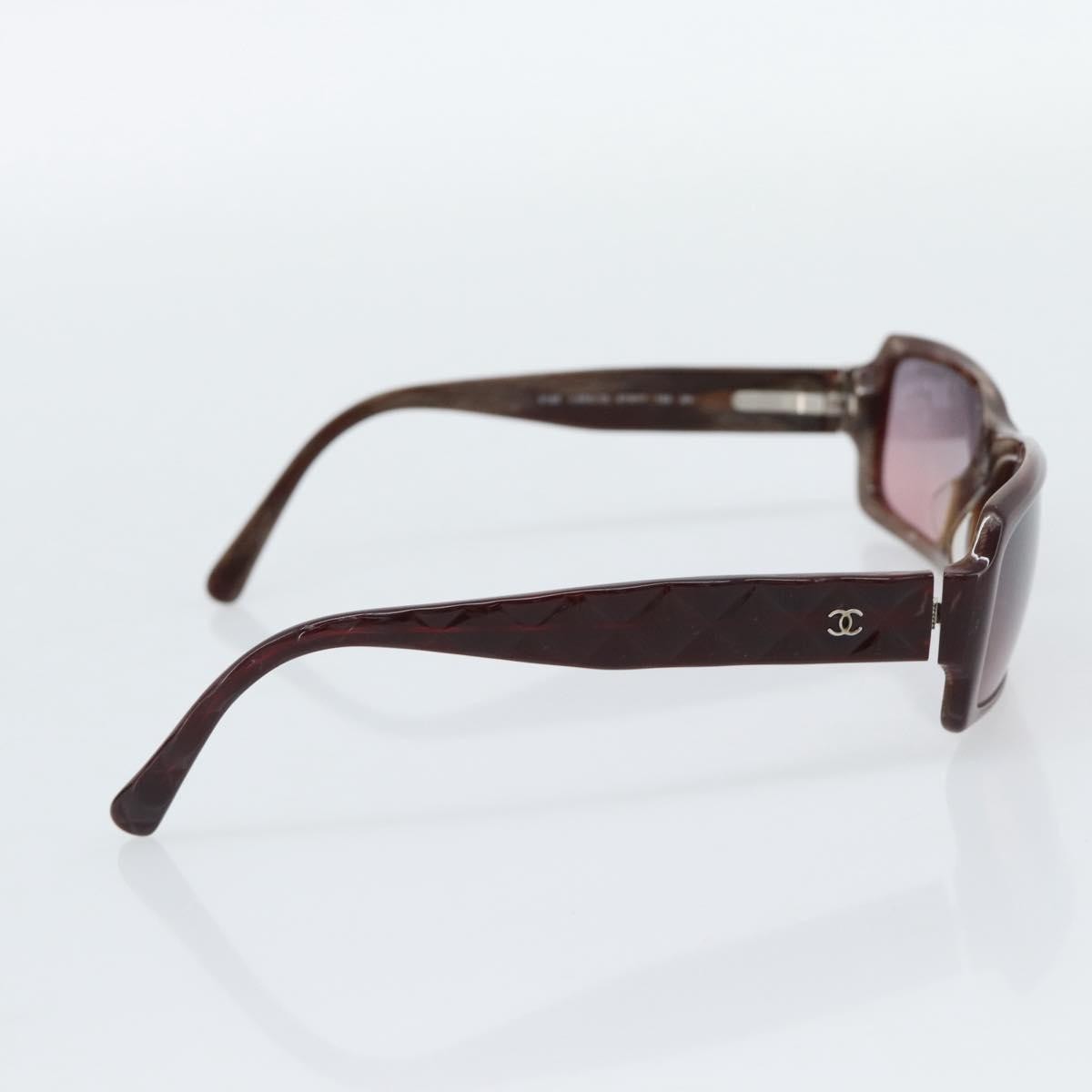 Chanel Brown Quilted Sunglasses