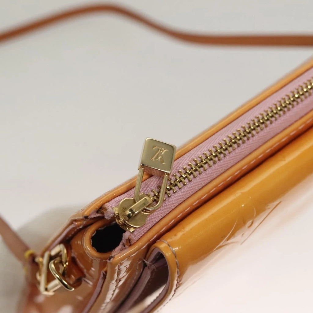 Louis Vuitton Orange Vernis Handbag