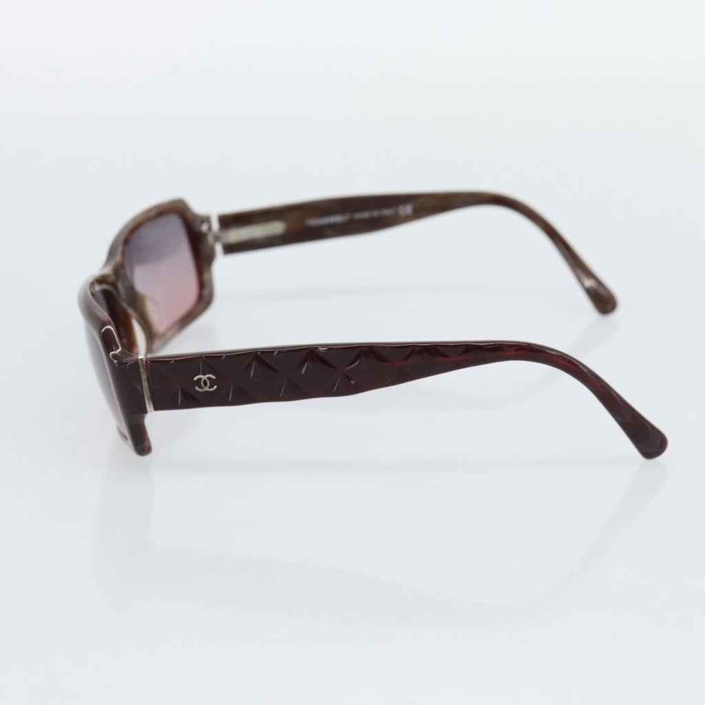 Chanel Brown Quilted Sunglasses
