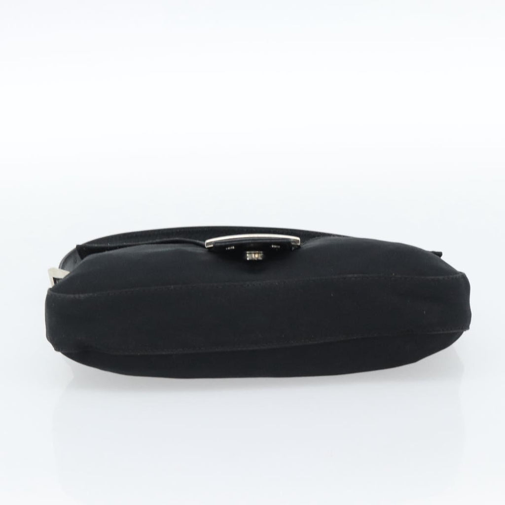 Fendi Black Nylon Baguette