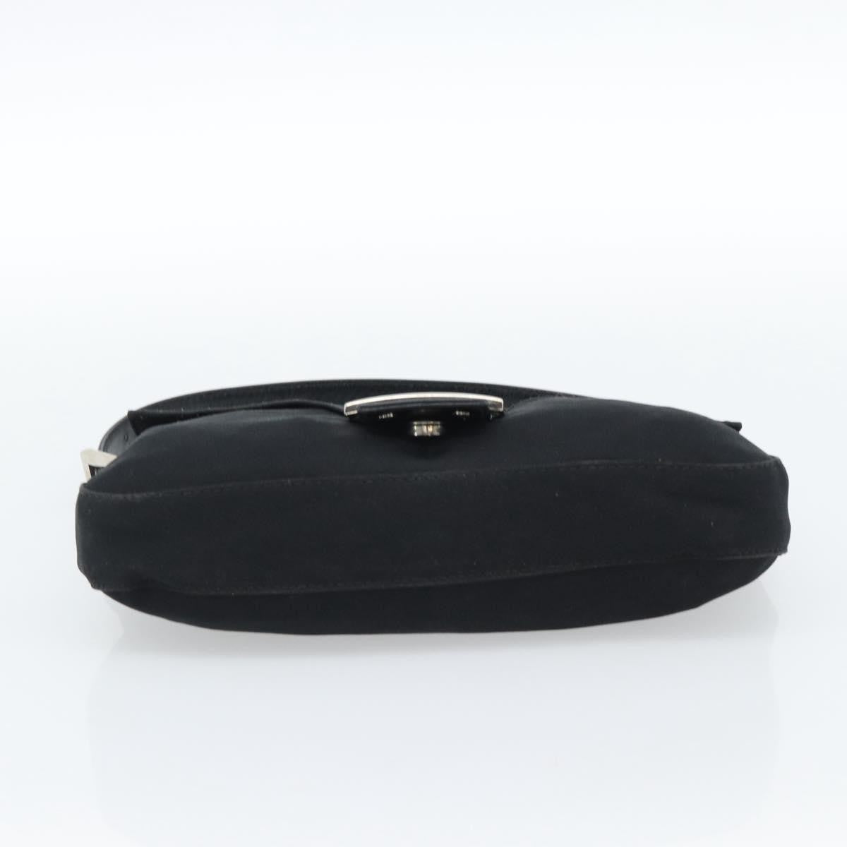 Fendi Black Nylon Baguette