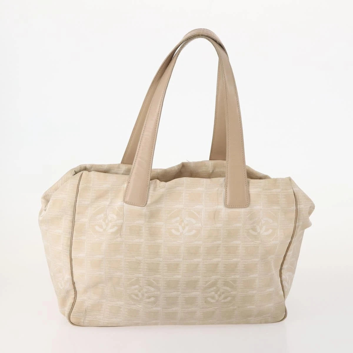 Chanel Cream Monogram Travel Tote