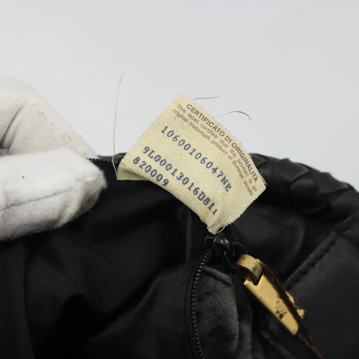 Bottega Veneta Intrecciato Black Bucket Bag