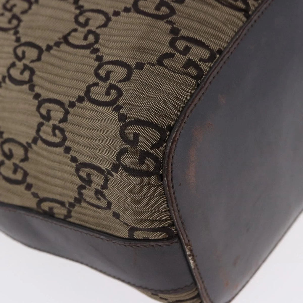 Gucci Monogram Pleated Shoulder Bag