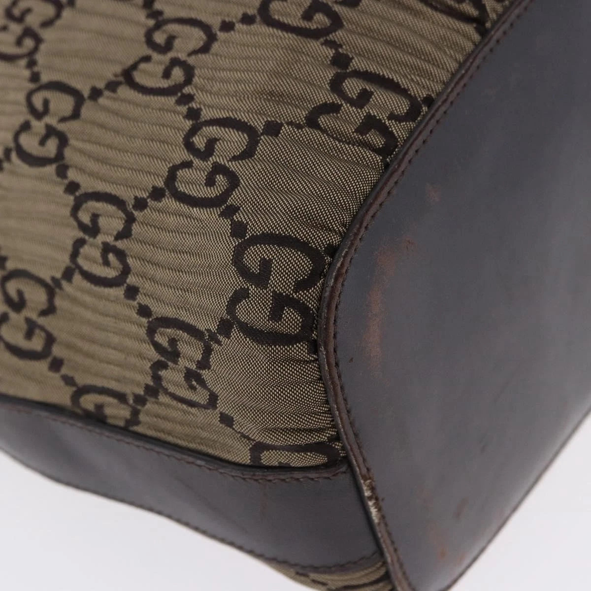 Gucci Monogram Pleated Shoulder Bag