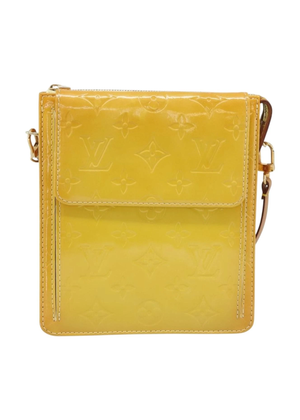 Louis Vuitton Yellow Vernis Handbag