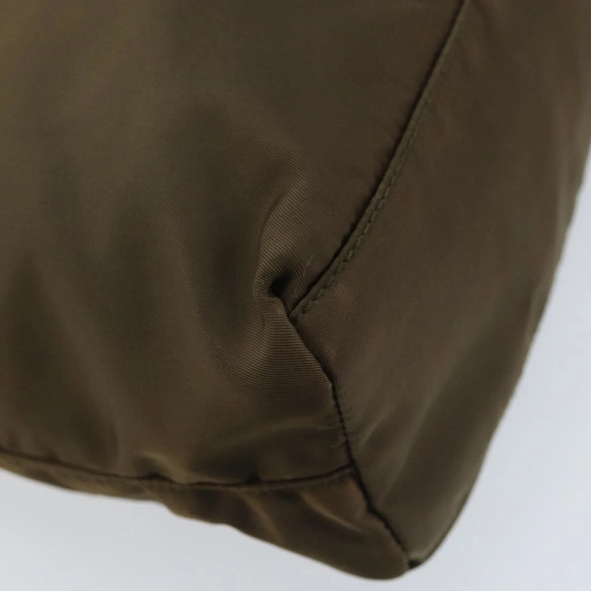 Prada Brown Nylon Handbag