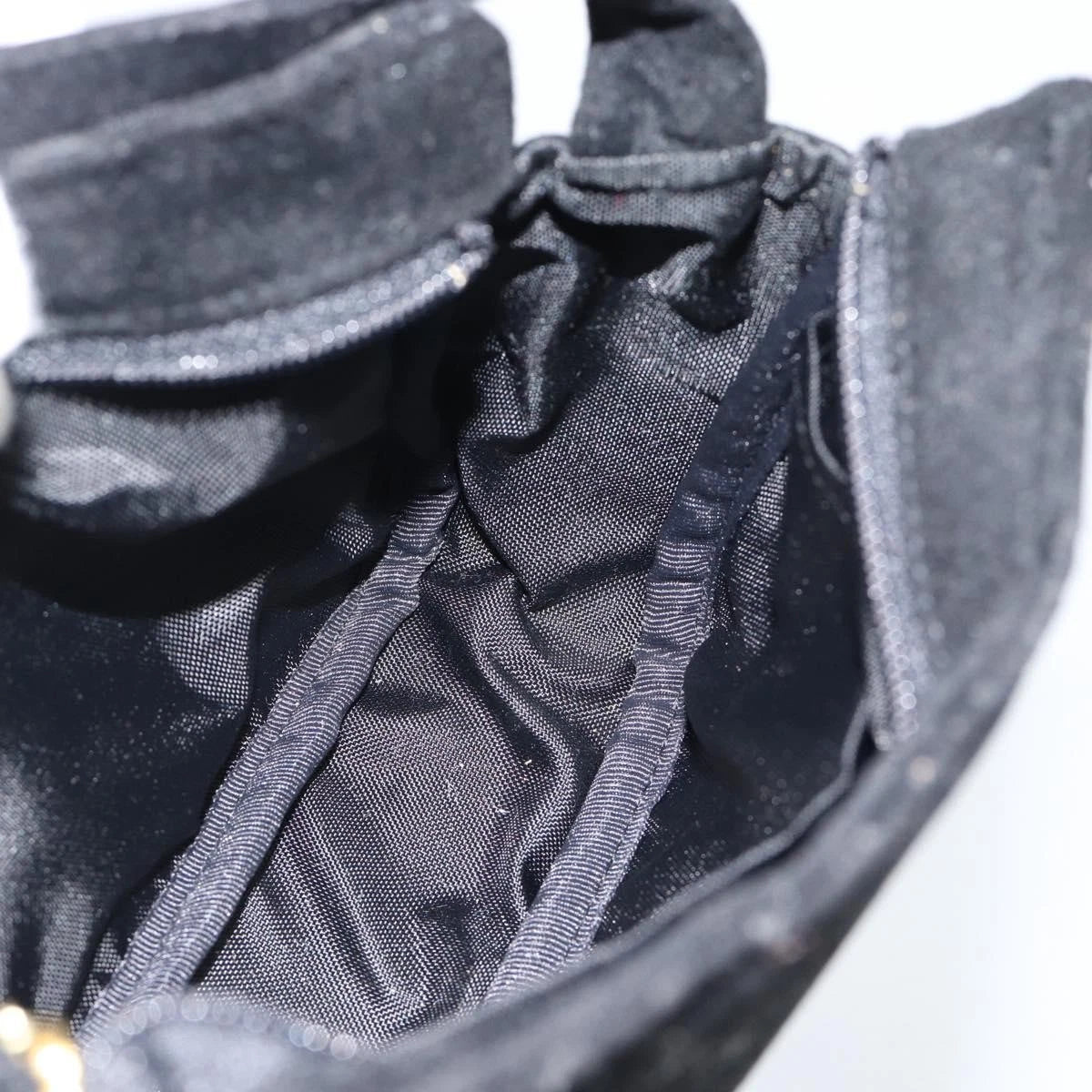 Celine Black Suede Mini Bag