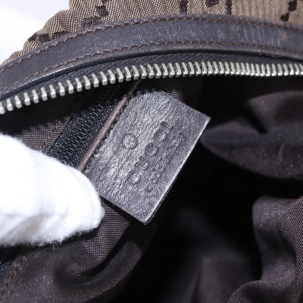 Gucci Monogram Pleated Shoulder Bag