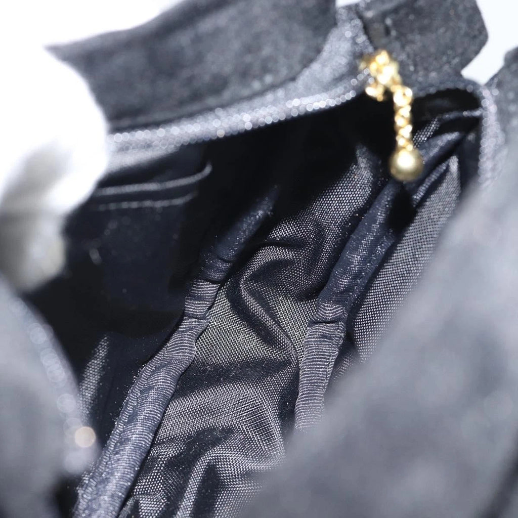 Celine Black Suede Mini Bag