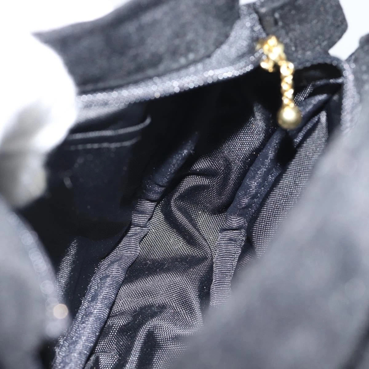Celine Black Suede Mini Bag