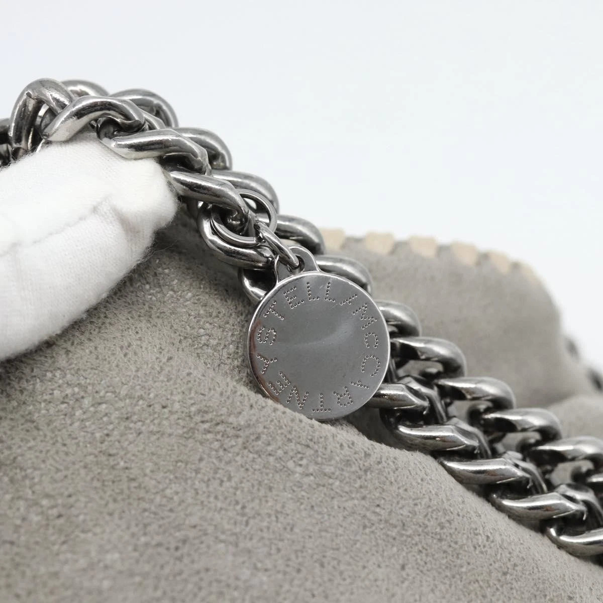 Stella McCartney Grey Chain Tote