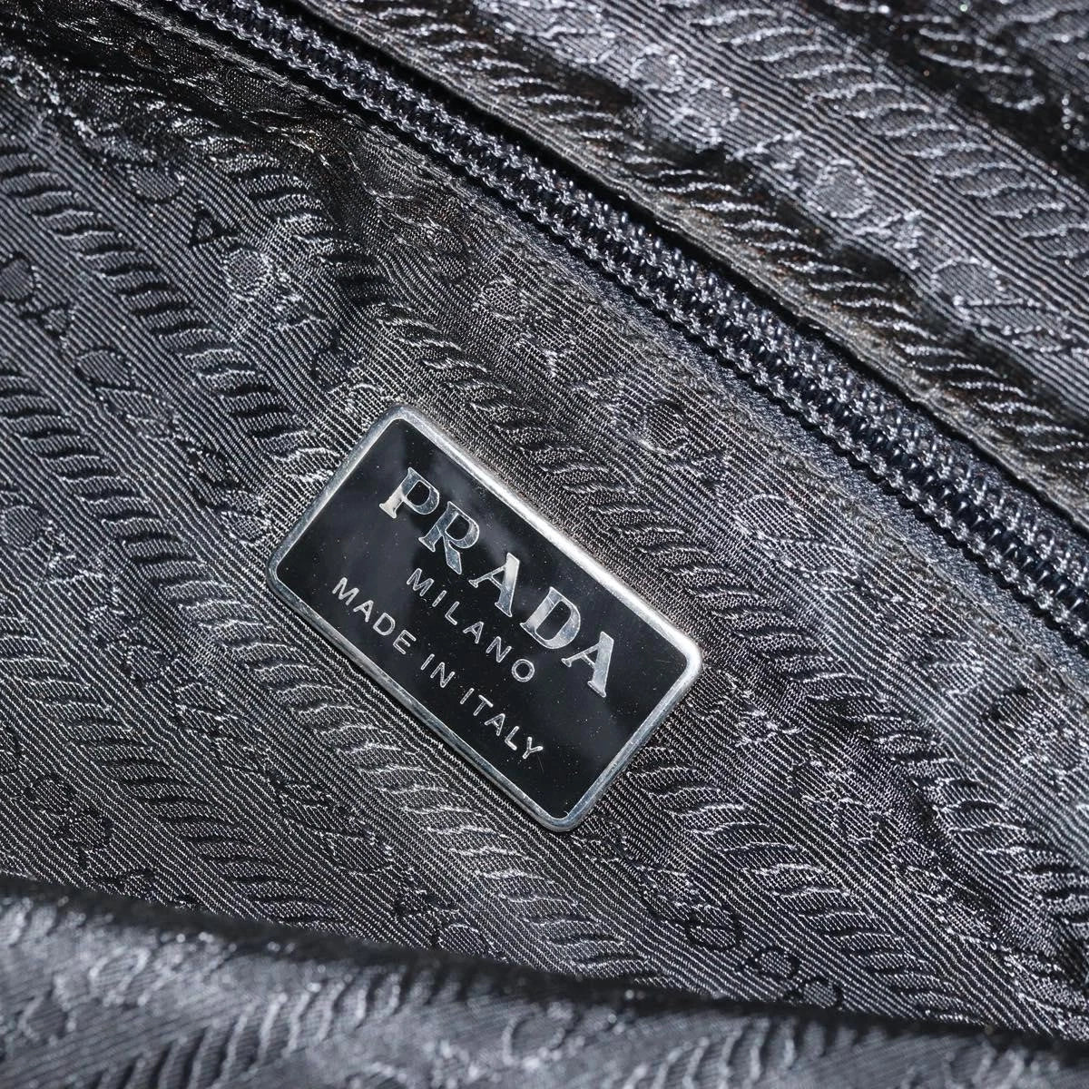 Prada Brown Nylon Handbag