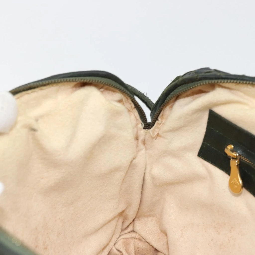 Bottega Veneta Intrecciato Dark Green Shoulder Bag